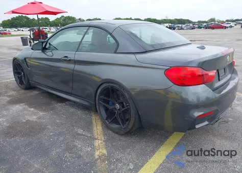 2016 BMW M4 from USA, damaged, VIN WBS3U9C51GP968602